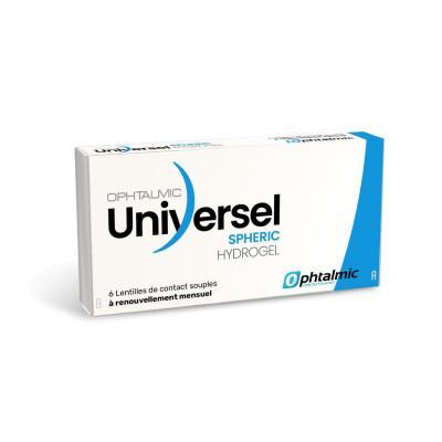 Ophtalmic Universel Hydrogel Spheric