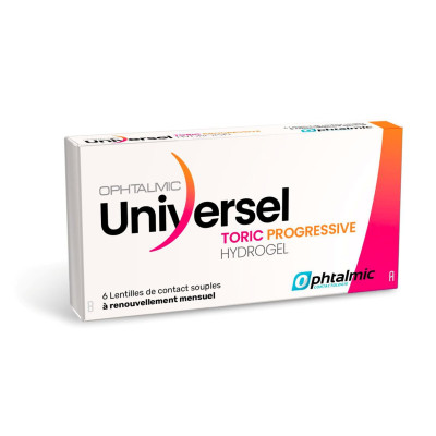 Ophtalmic Universel Hydrogel Toric Progressive