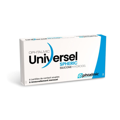 Ophtalmic Universel Silicone Hydrogel Spheric
