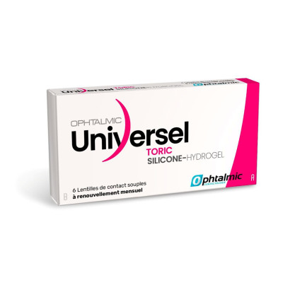 Ophtalmic Universel Silicone Hydrogel Toric