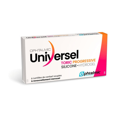 Ophtalmic Universel Silicone Hydrogel Toric Progressive