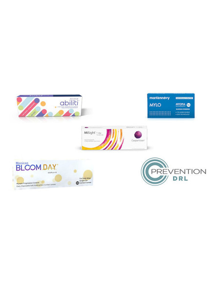 Dossier freination de la myopie par lentilles de contact