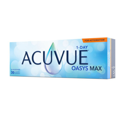 ACUVUE OASYS MAX 1-Day for ASTIGMATISM