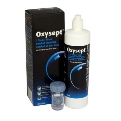 Oxysept 1 Etape Solution oxydante et Comprimés de neutralisation