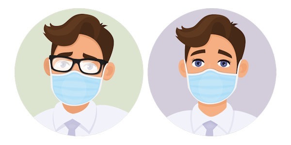 Masque et buée, le point sur les nouvelles demandes de port de lentilles de contact