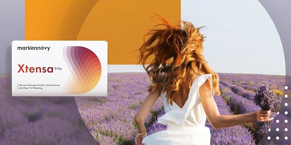 Xtensa Sihy, la nouvelle lentille mensuelle en silico-hydrogel de mark'ennovy, disponible en torique