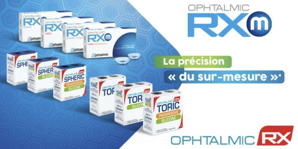 Ophtalmic Compagnie propose plus de 60 millions de combinaisons avec ses lentilles “sur mesure”