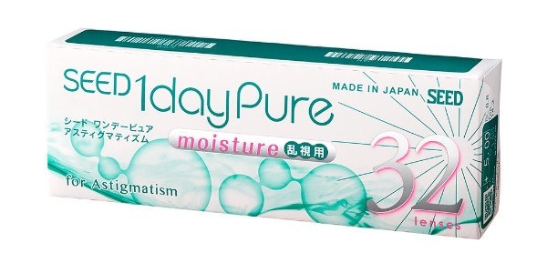 Extension de paramètres pour la lentille SEED 1dayPure for Astigmatism