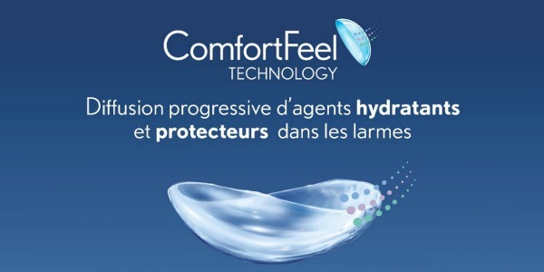 ULTRA ONE DAY, la lentille journalière en silico-hydrogel qui diffuse des agents dans les larmes tout au long de la journée !