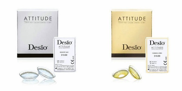 La gamme de lentilles de couleur DESIO des Laboratoires CVE se décline désormais en lentilles trimestrielles et toriques