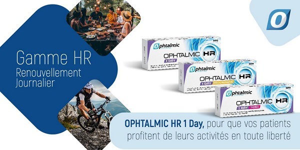 Ophtalmic Compagnie toujours à vos côtés pour équiper vos patients en lentilles journalières