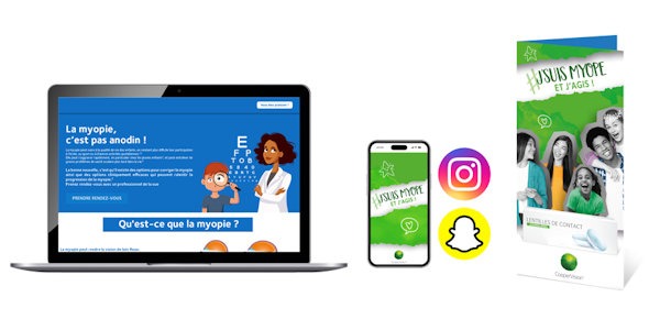 CooperVision s’empare d’un sujet majeur de la filière visuelle : la myopie chez les jeunes